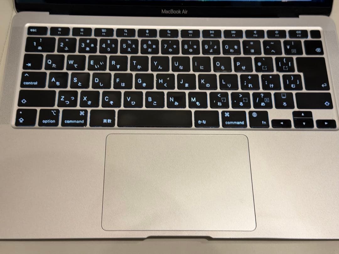 Apple MacBook Air (M1, 2020) シルバー本体 JIS Apple MacBook Air (M1, 2020) シルバー本体 JIS