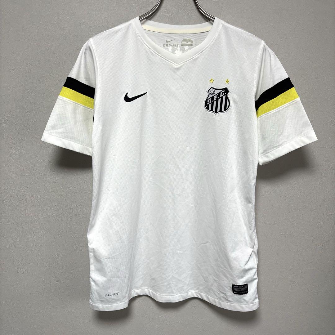 NIKEナイキ サントスFCユニフォーム 白 ホワイト XL SFCゲームシャツ