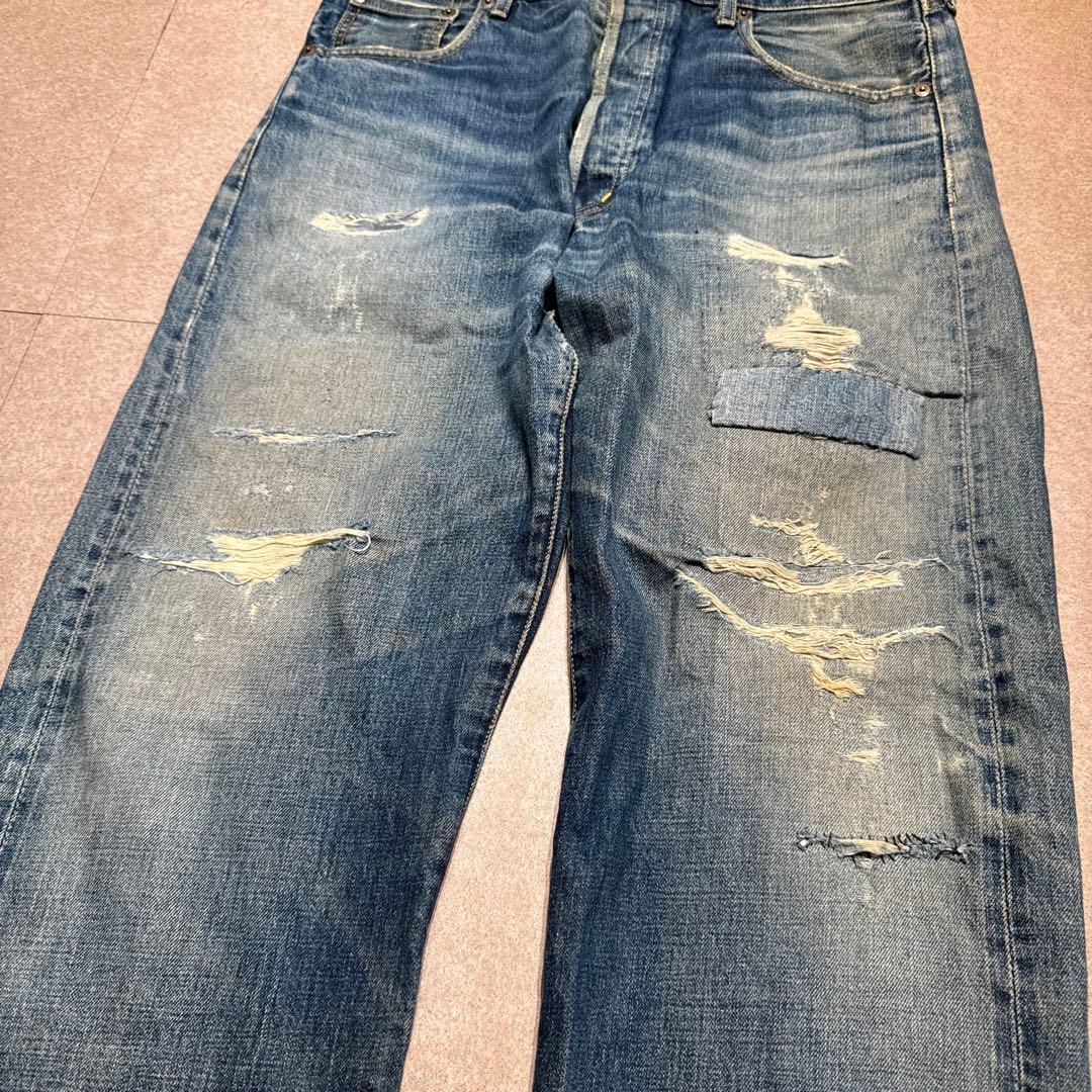 Levi’s 702 34/36 デニムパンツ　ジーンズ　Gパン bige 赤耳
