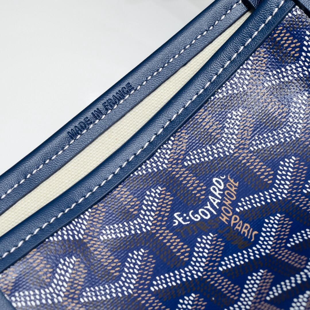 GOYARD ゴヤール ハンドバッグ レッド トートバッグ ネイビー