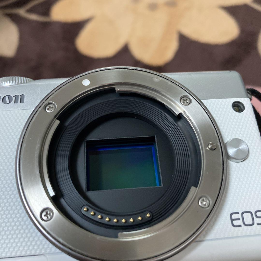 Canon ミラーレス一眼カメラ EOS M100 ダブルレンズキット ホワイト