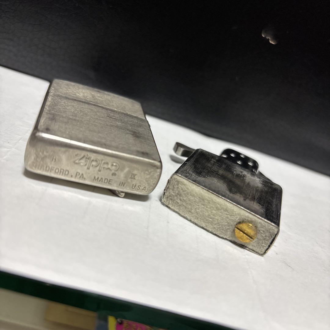 zippo ジッポー　インディアン　ターコイズ　1993年製　メタル貼り