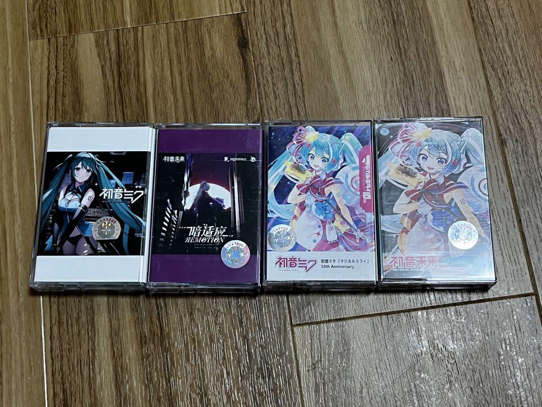 初音ミク カセットテープ カセットプレーヤー セット