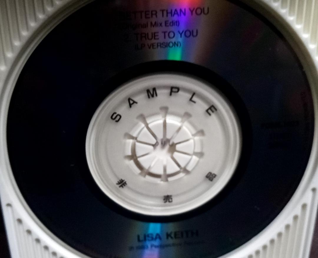 8cm プロモ盤 Lisa Keith / Better Than You