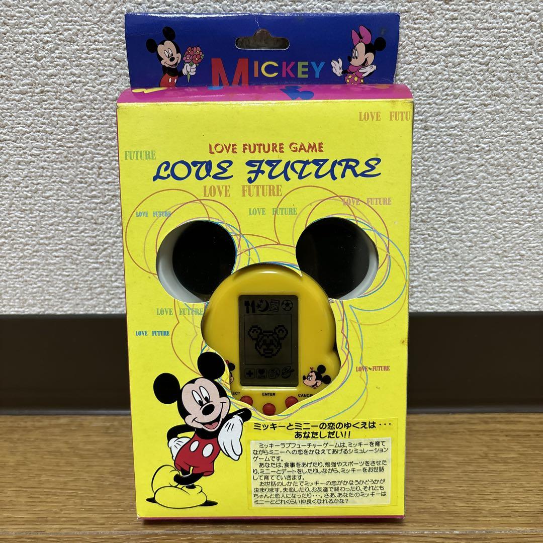 ミッキーゲーム　ラブフューチャーゲーム　ディズニー　ミッキー&ミニー　たまごっち