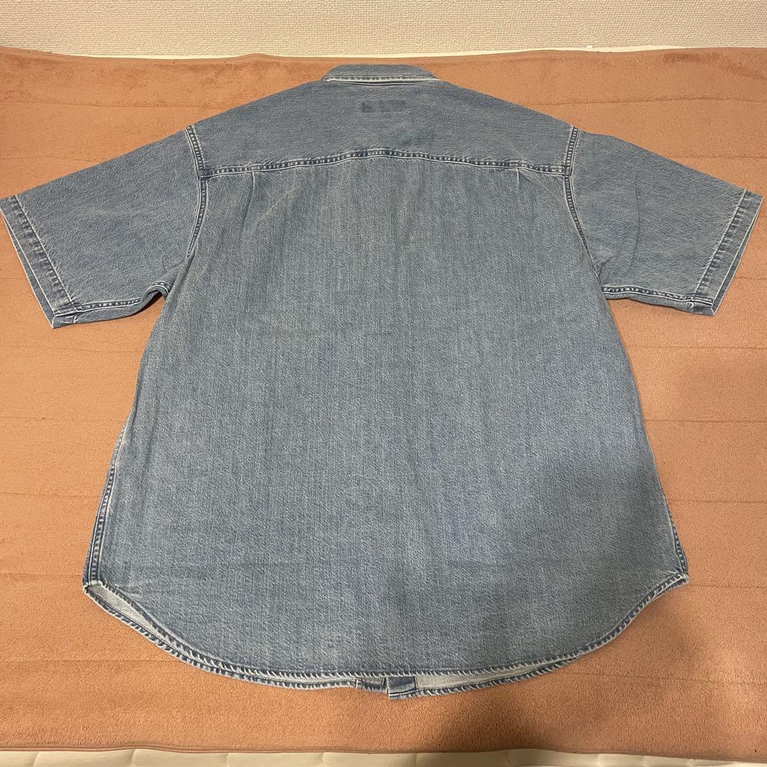 Loose Fit S/S Denim Painter Shirt