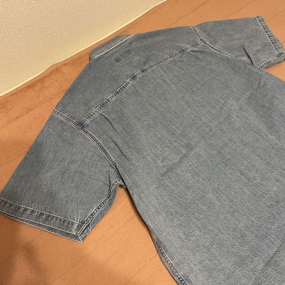 Loose Fit S/S Denim Painter Shirt