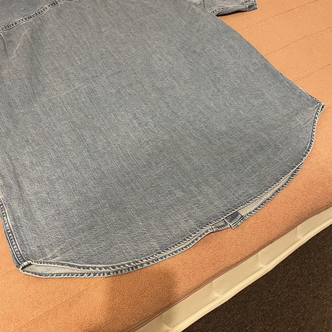 Loose Fit S/S Denim Painter Shirt