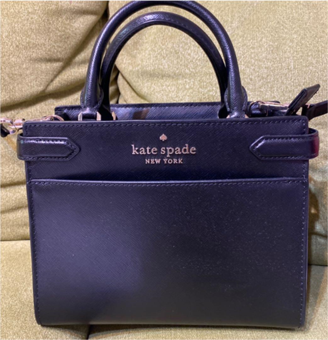 ケイトスペード　バッグ　ブラック　美品　ショルダー
