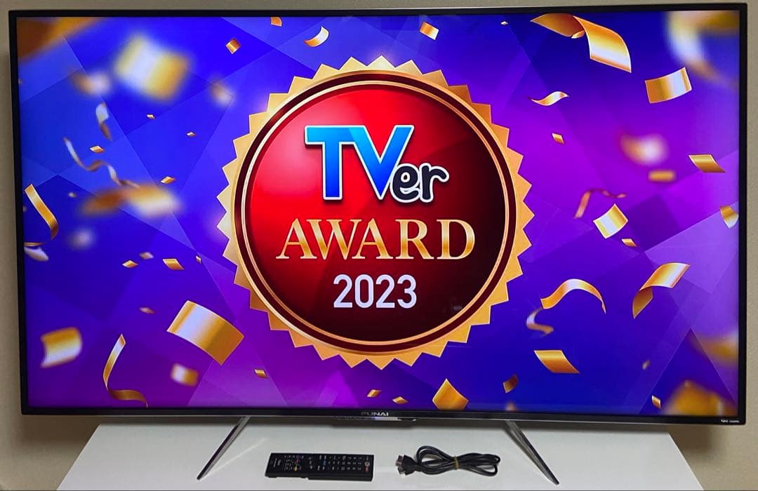 今だけ特価】FUNAI 65V 4K｜HDD500GB内蔵・倍速・ネット動画対応