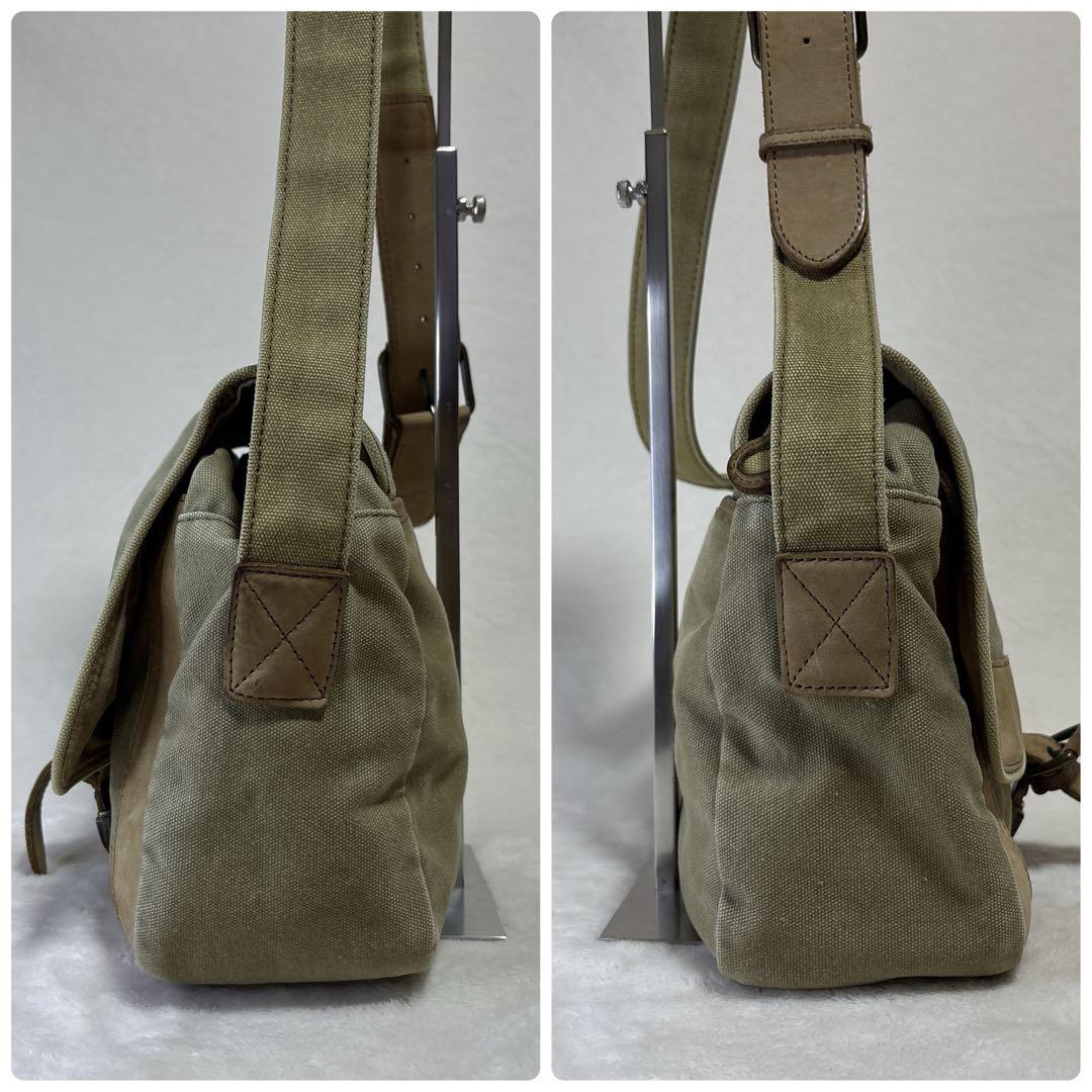 【極美品】希少×ヴィンテージL.L.Beanメッセンジャーバッグ 極美品】希少×ヴィンテージL.L.Beanメッセンジャーバッグ