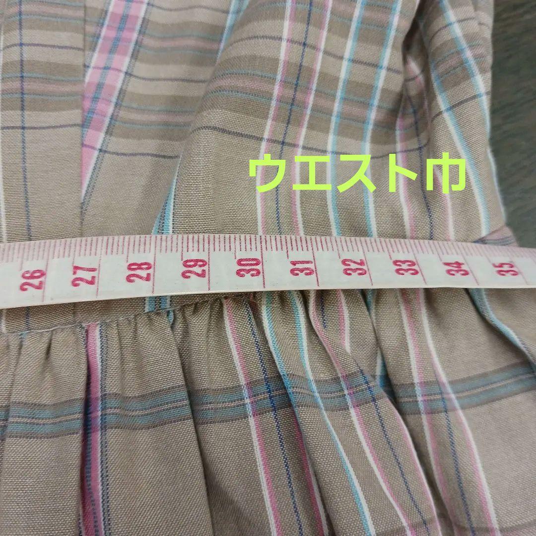 ビンテージブルックスブラザーズ婦人ラウンドネックワンピースused