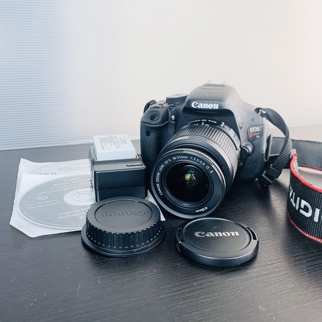 美品 シャッター数:1632 Canon 一眼レフカメラ EOS kiss X5