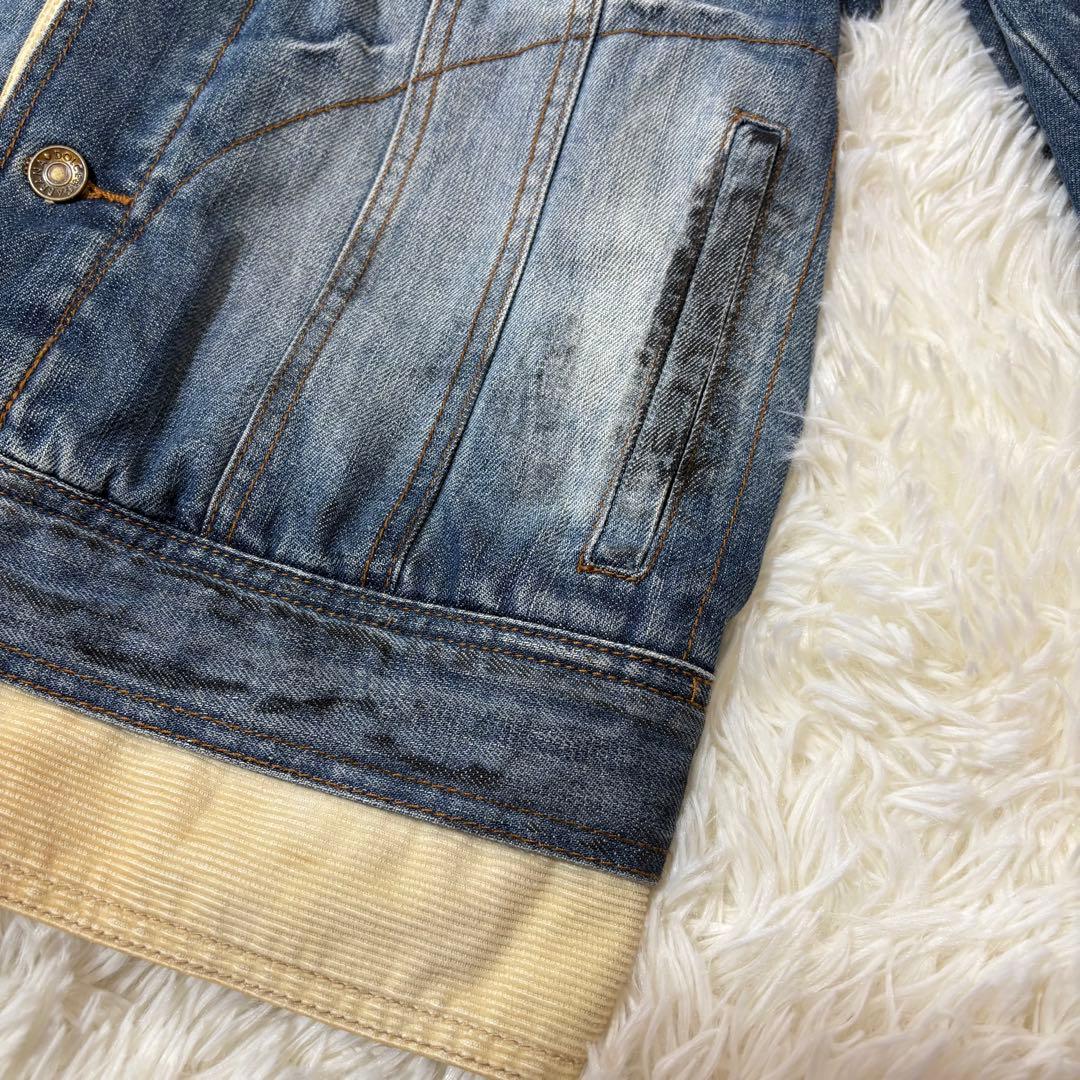 DOLCE-GABBANA コーデュロイ切替