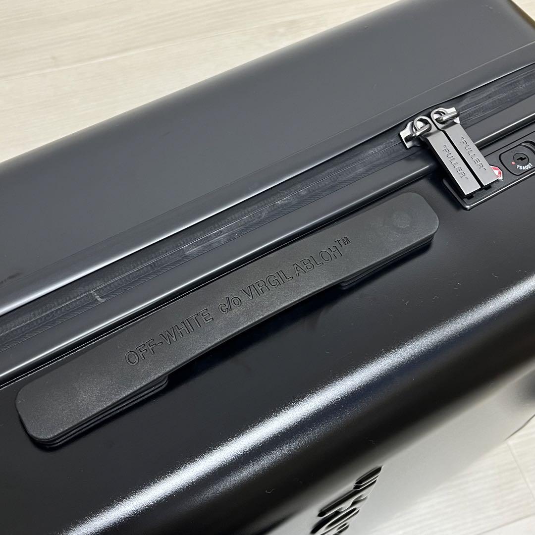 新品 オフホワイト アローロゴ トロリー キャリーケース スーツケース