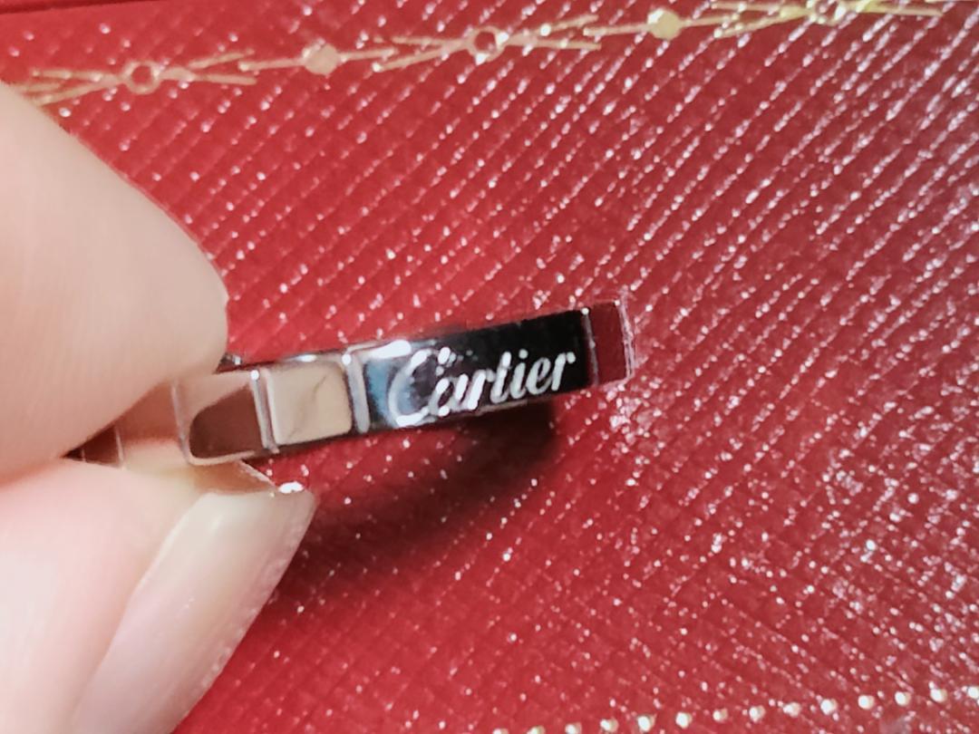Cartier ダイヤモンドリング 750 サイズ49　EX