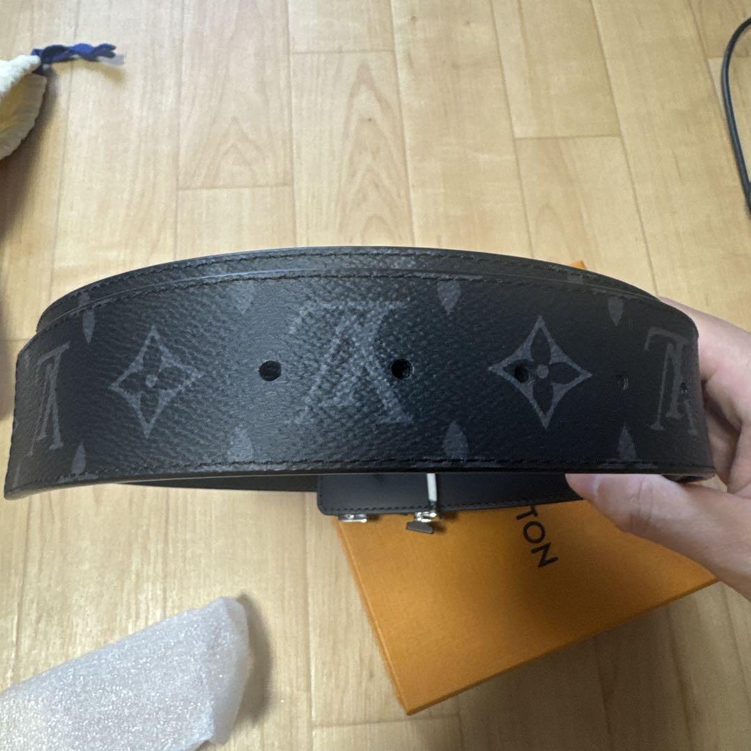 LOUIS VUITTON シェイプ40MMリバーシブルベルト 100CM