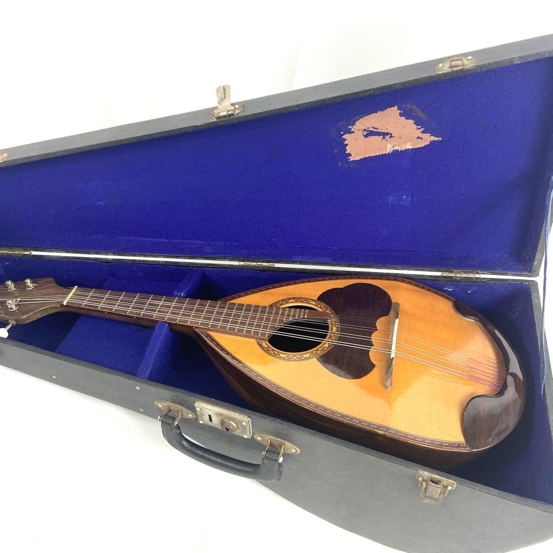 ★美品★レアな渦巻きヘッド★鈴木マンドリン★No.100★ウルトラライトケース付 SUZUKI スズキ マンドリン No.100 1967年製 ヴィンテージ