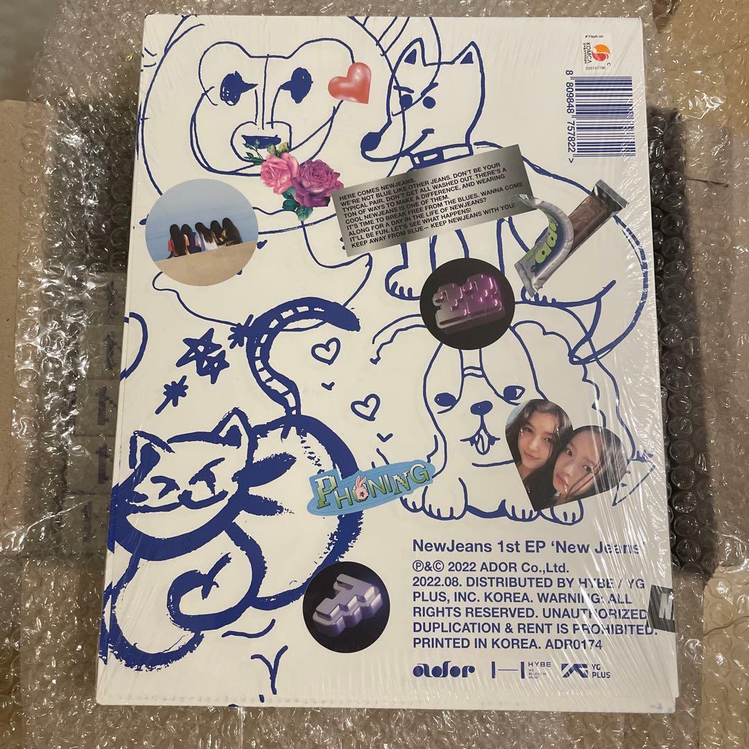 新品 Newjeans Bluebook ver. アルバム 全員 ver. - メルカリ
