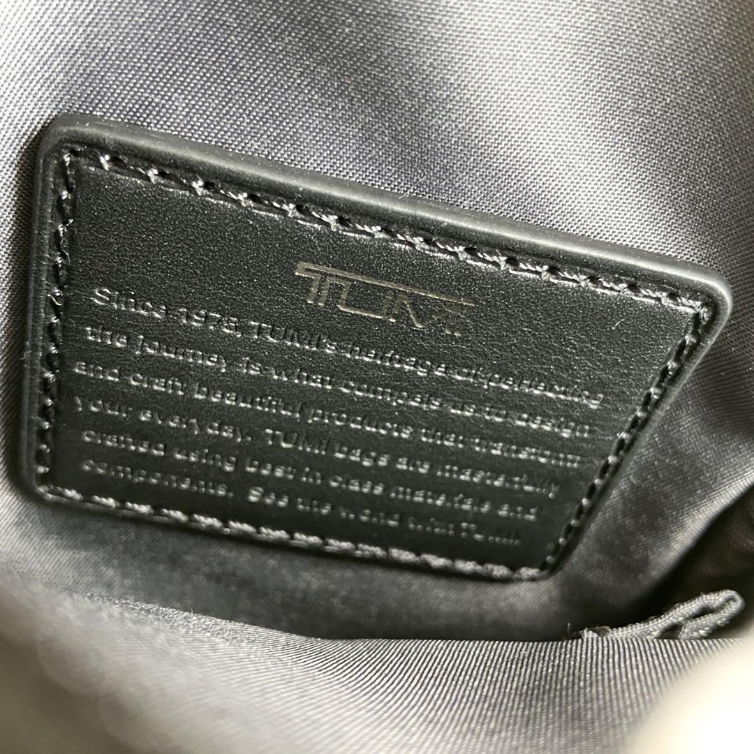 TUMI トゥミ＊ハリソン  6602042 ビーチ スモール クロスボディ 黒