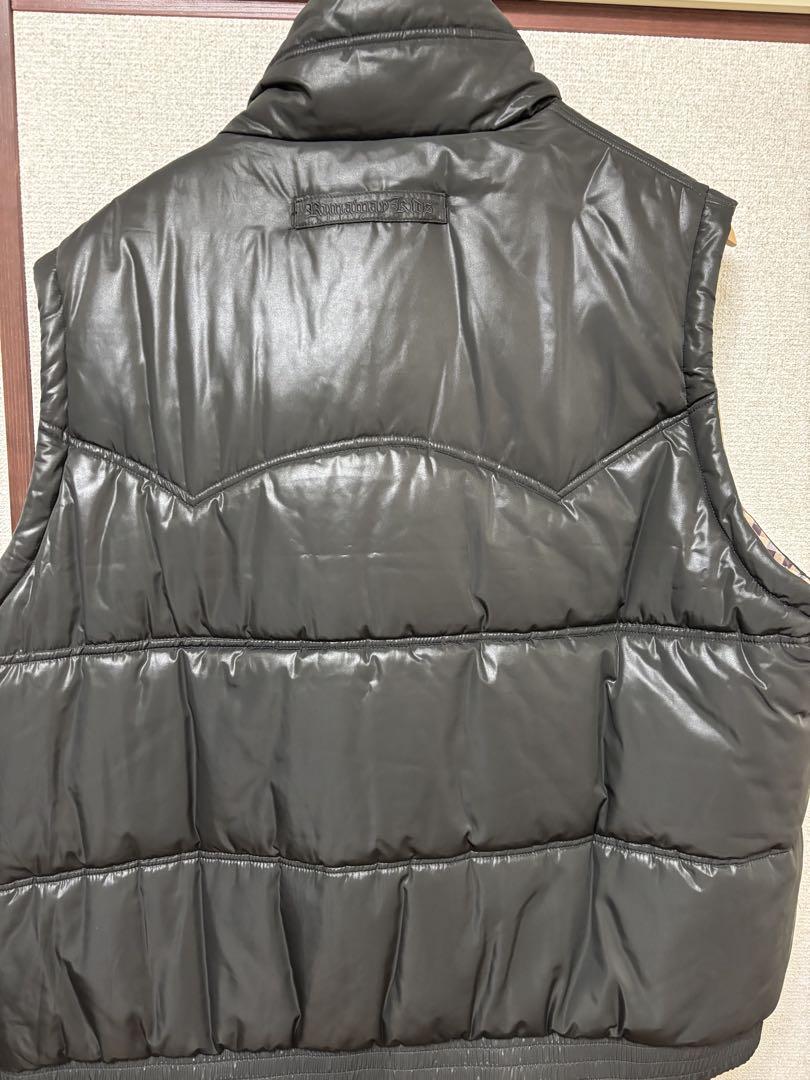 DAIRIKU 23SS リバーシブル チェック ナイロン 中綿 ベスト