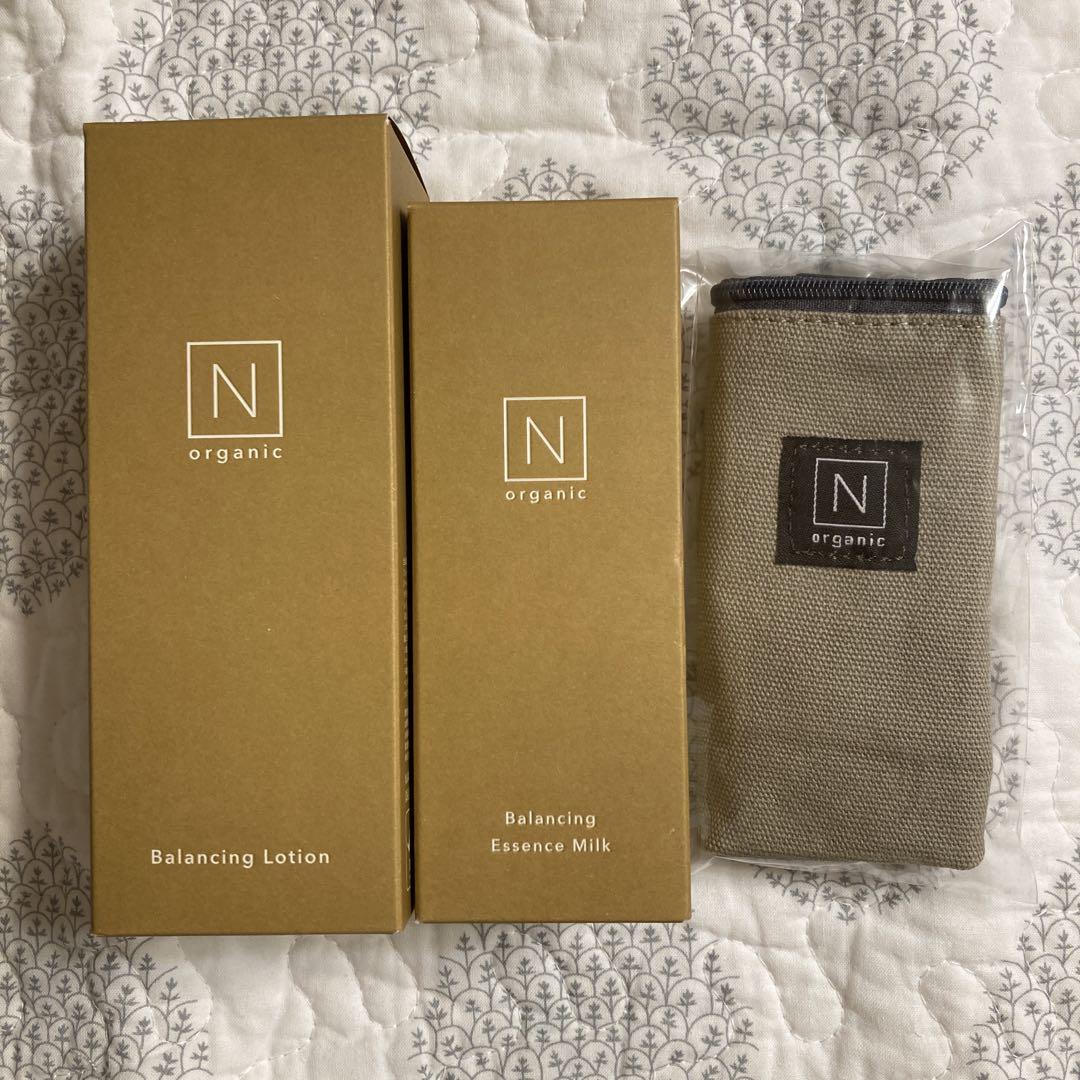 Ｎ organic Basic ローション・ミルク・ポーチ付き