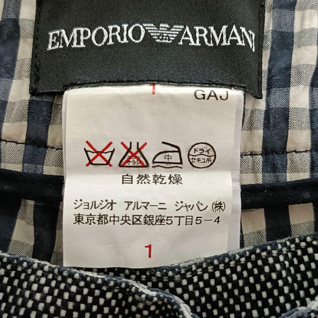【a1607】EMPORIO ARMANI カジュアル パンツ 40 チェック a1607】EMPORIO ARMANI カジュアル パンツ 40 チェック パンツ
