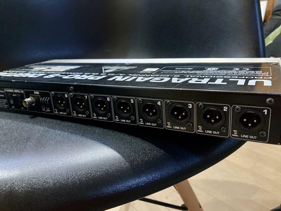 配信機器・PA機器・レコーディング機器 behringer ADA8000 ultragain pro8 digital