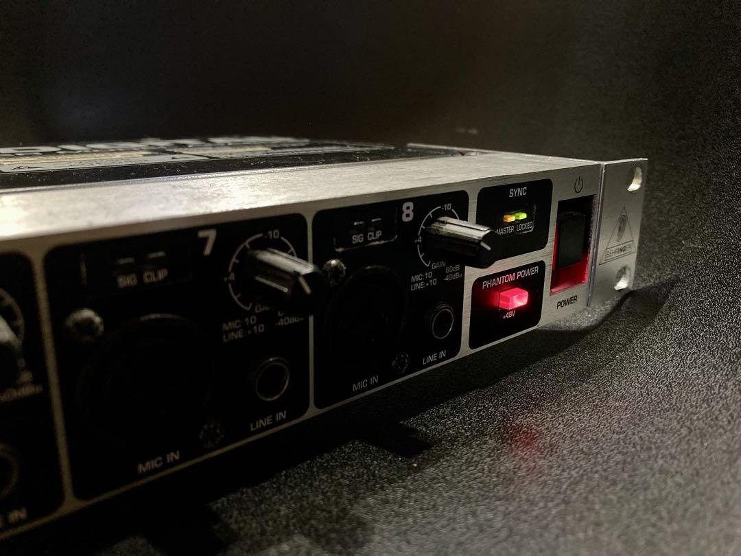 配信機器・PA機器・レコーディング機器 behringer ADA8000 ultragain pro8 digital