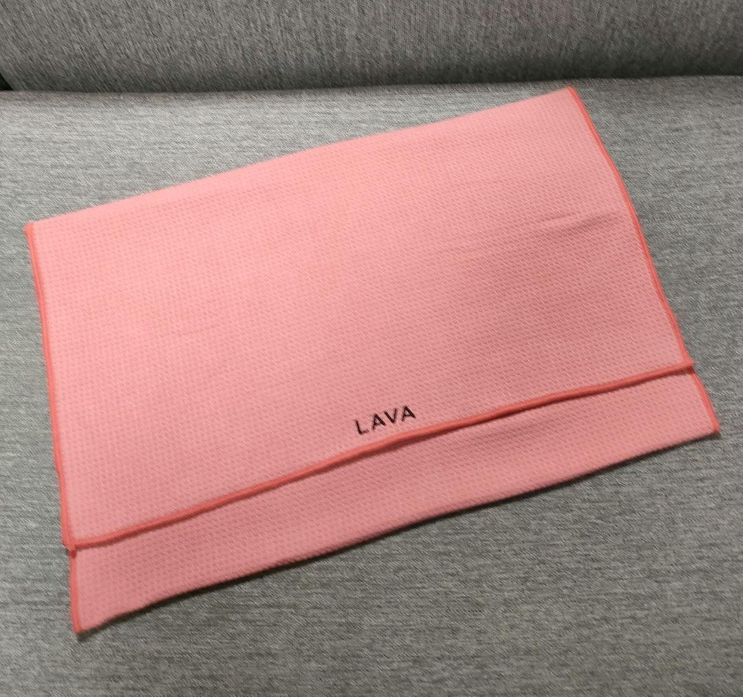 ピンク ヨガマット ヨガベルト　LAVA ♋ラバマット ピーチ LAVA ヨガマット 新品未使用 ピンク