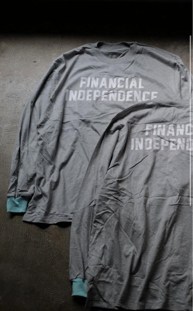 新品•未使用　anytee Financial Independent ロンT