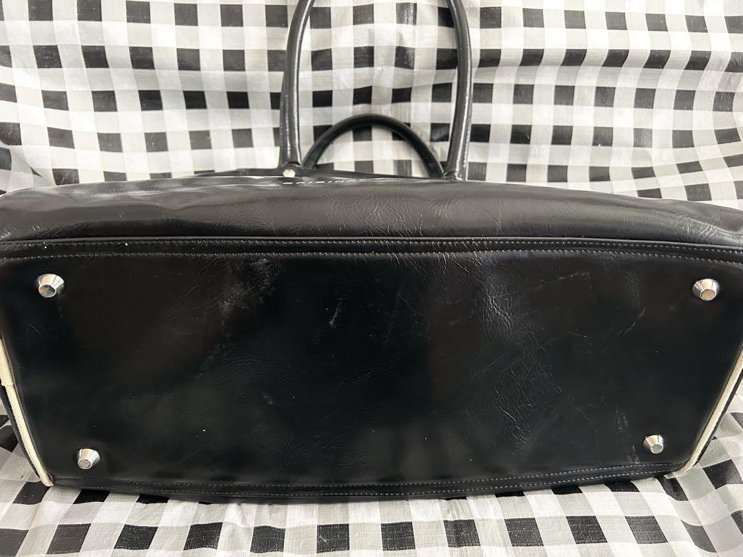 バッグ FRED PERRY 90s PU Leather Boston Bag FRED PERRY 90s PU Leather Boston Bag バッグ