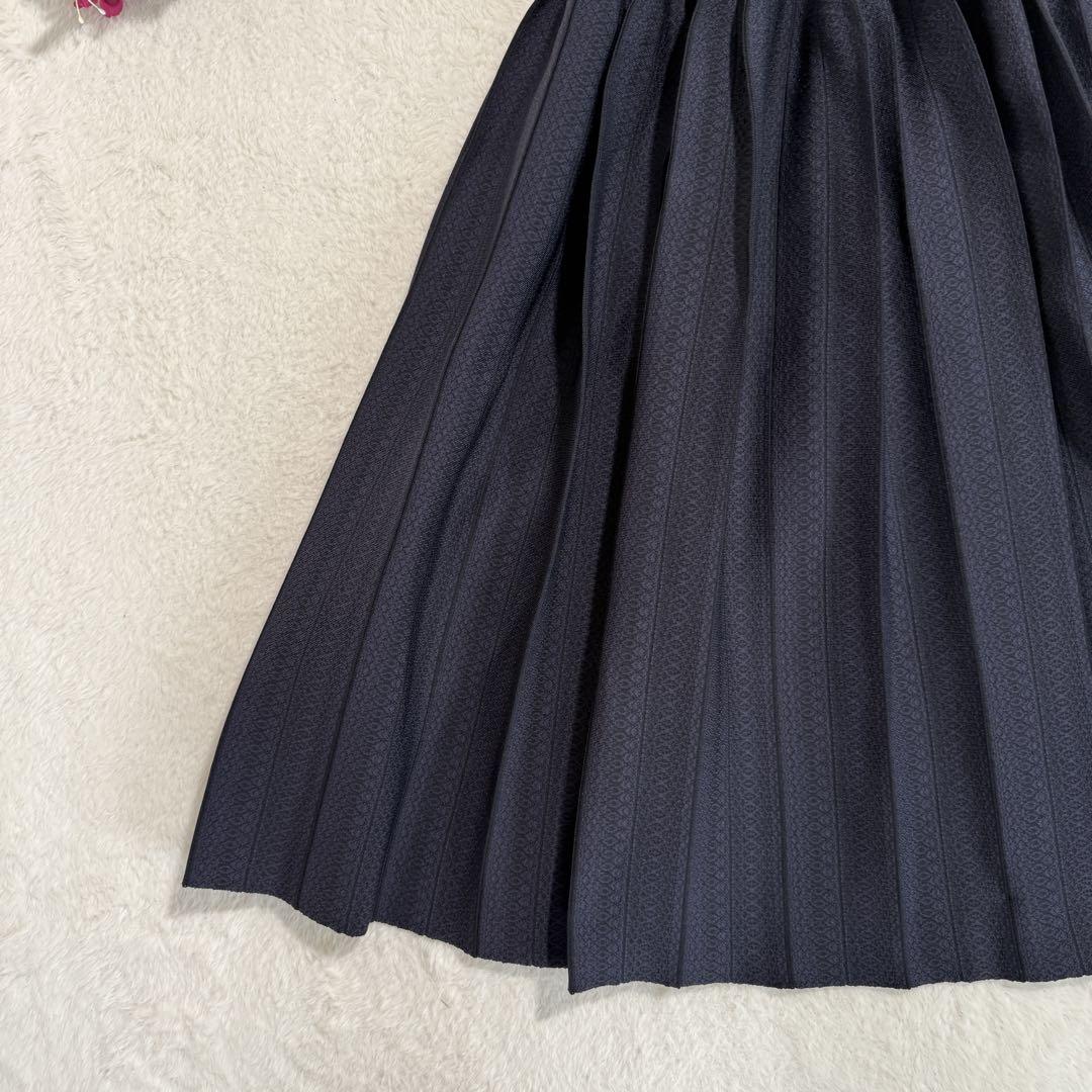 極美品✨ FOXEY 42618 ニットドレス クレッシェンド 40 22SS