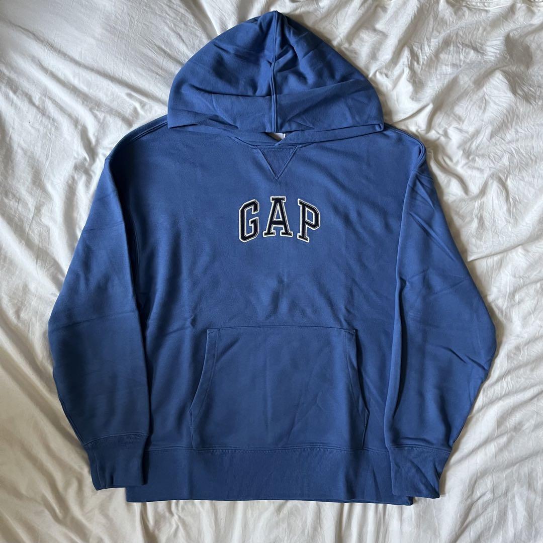 GAP ブルー　パーカー M