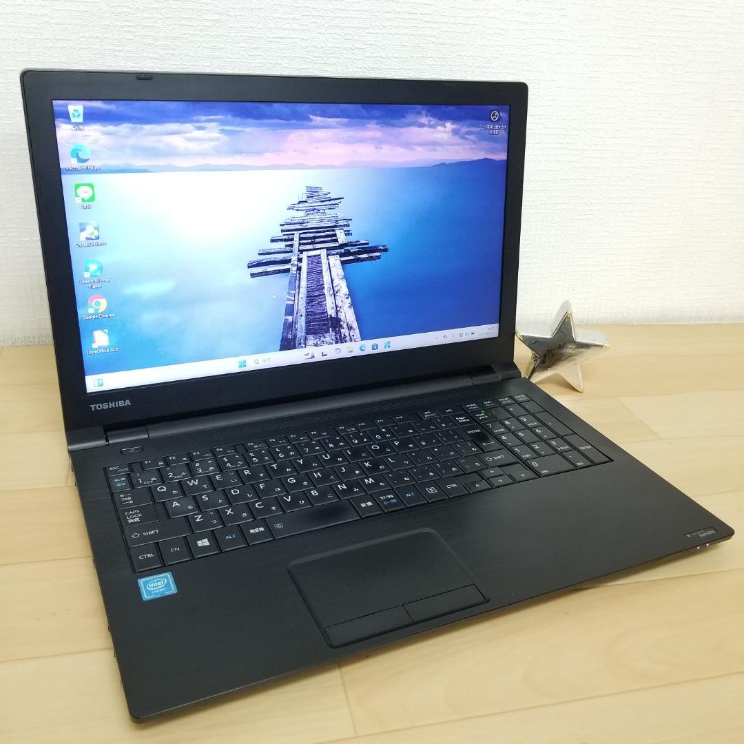 期間限定 新品SSD Win11 即使用可ノートPC 東芝(E0553)