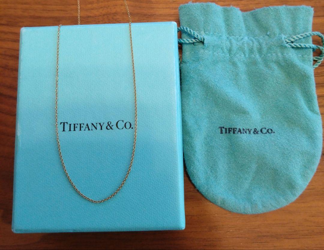 TIFFANY＆CO K18 Au750 刻印 ゴールド ネックレス 遺品整理 遺品整理 金 K18 Au750 刻印有り ネックレス ゴールド - メルカリ