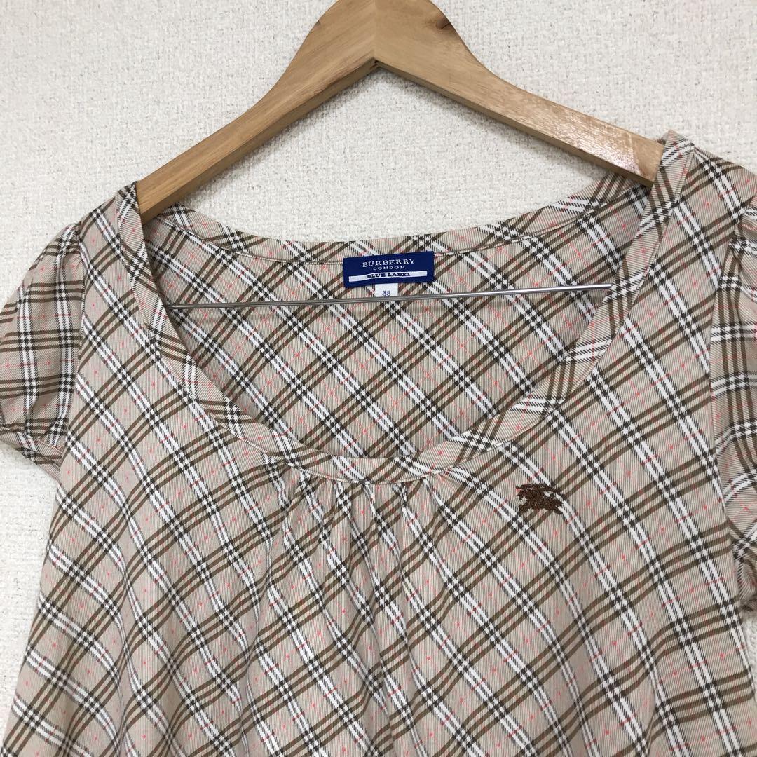 BURBERRY BLUE LABEL バーバリー チュニック カットソー - メルカリ