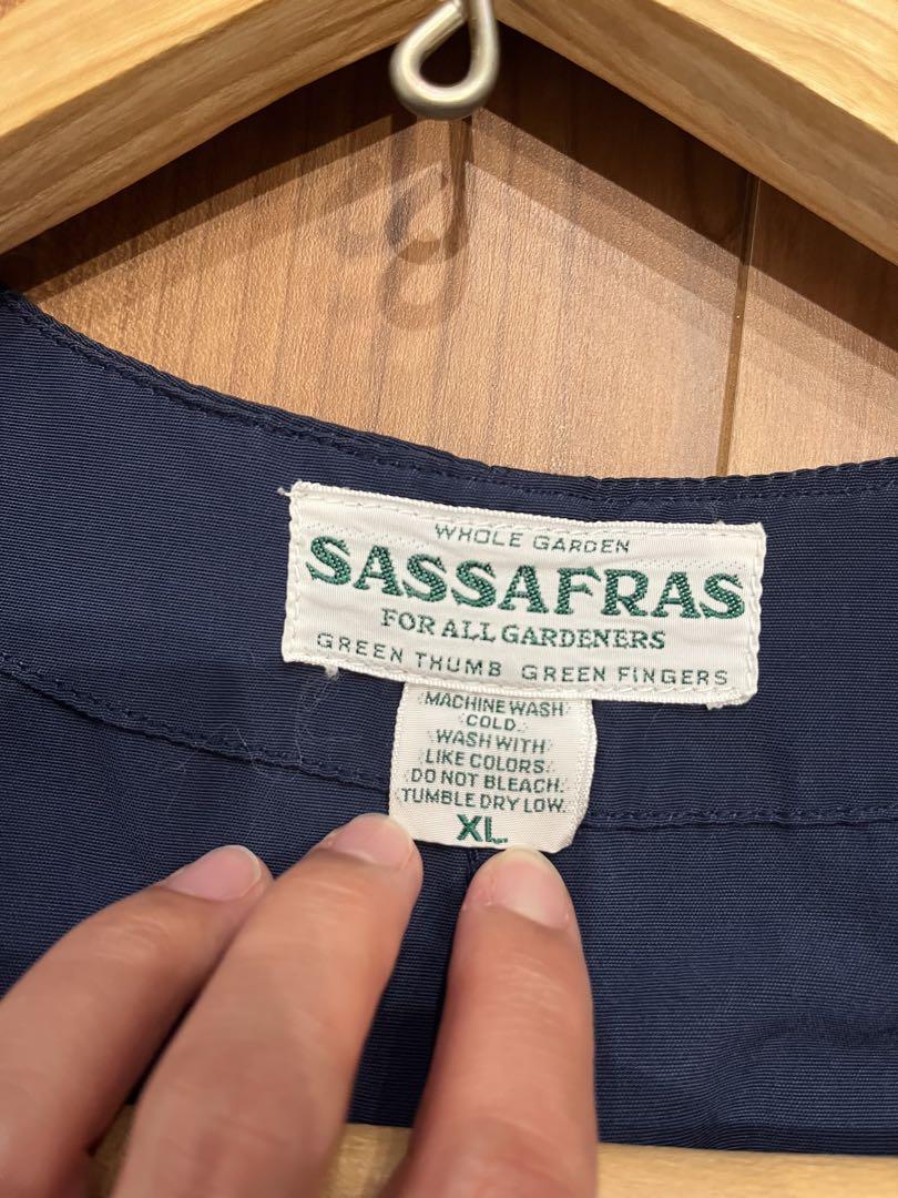 SASSAFRAS ネイビー ベスト XL SASSAFRAS ネイビー ベスト XL