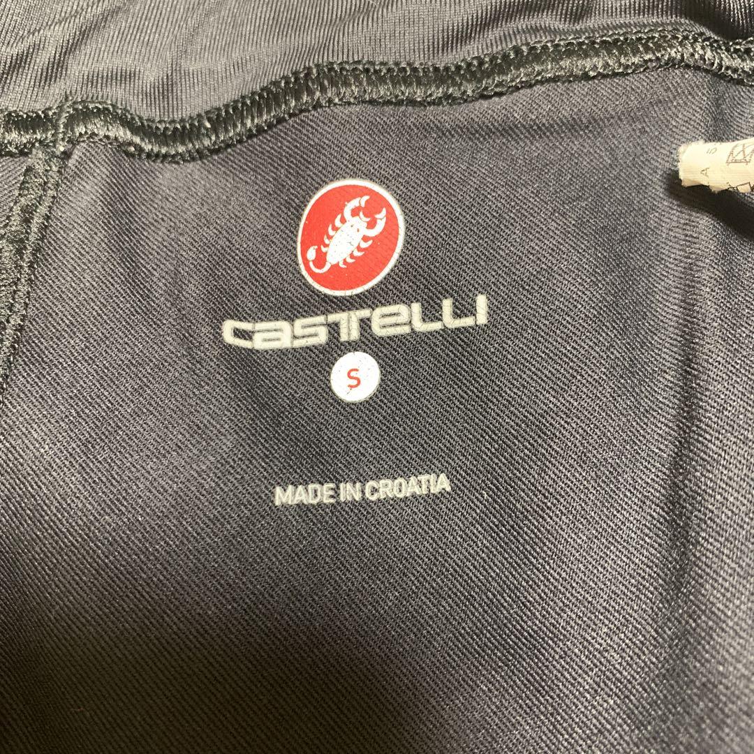 CASTELLI カステリ パンツ サイクルジャージ レディースS 7分丈