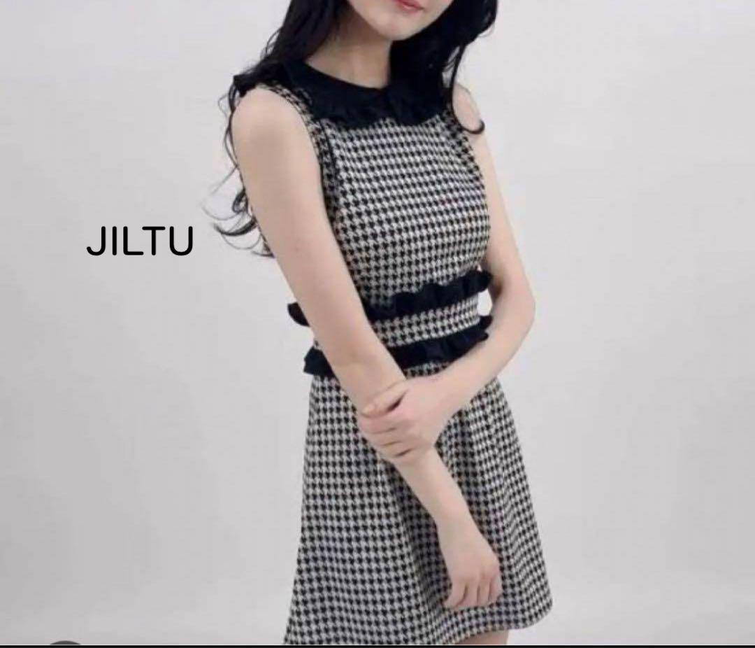 Jiltu 千鳥柄 ワンピース - メルカリ