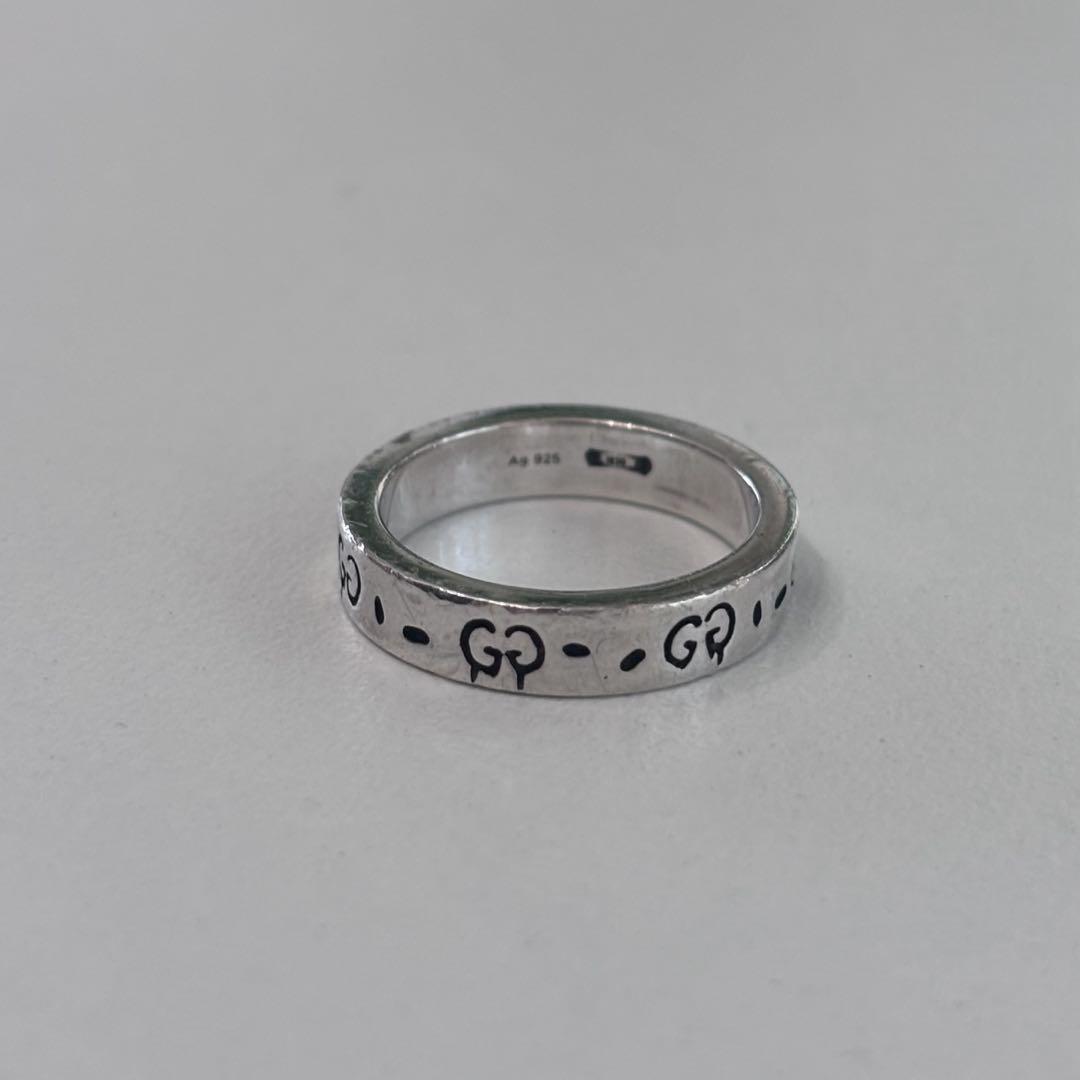 GUCCI ゴースト　リング　美品　11号　指輪　グッチ　silver925 GUCCI ゴースト リング 美品 11号 指輪 グッチ silver925