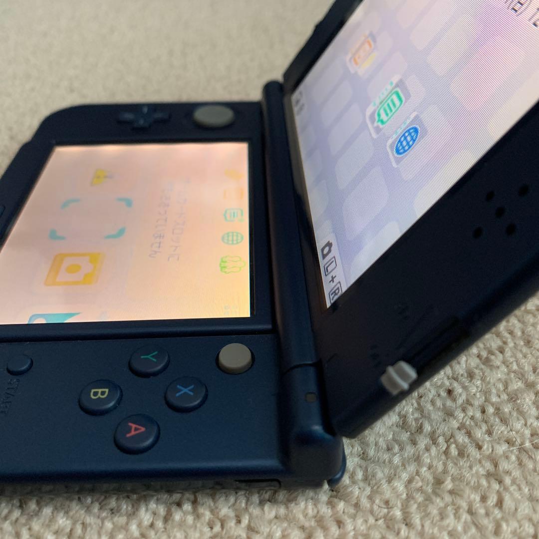 IPS液晶 Newニンテンドー3DS LL メタリックブルー