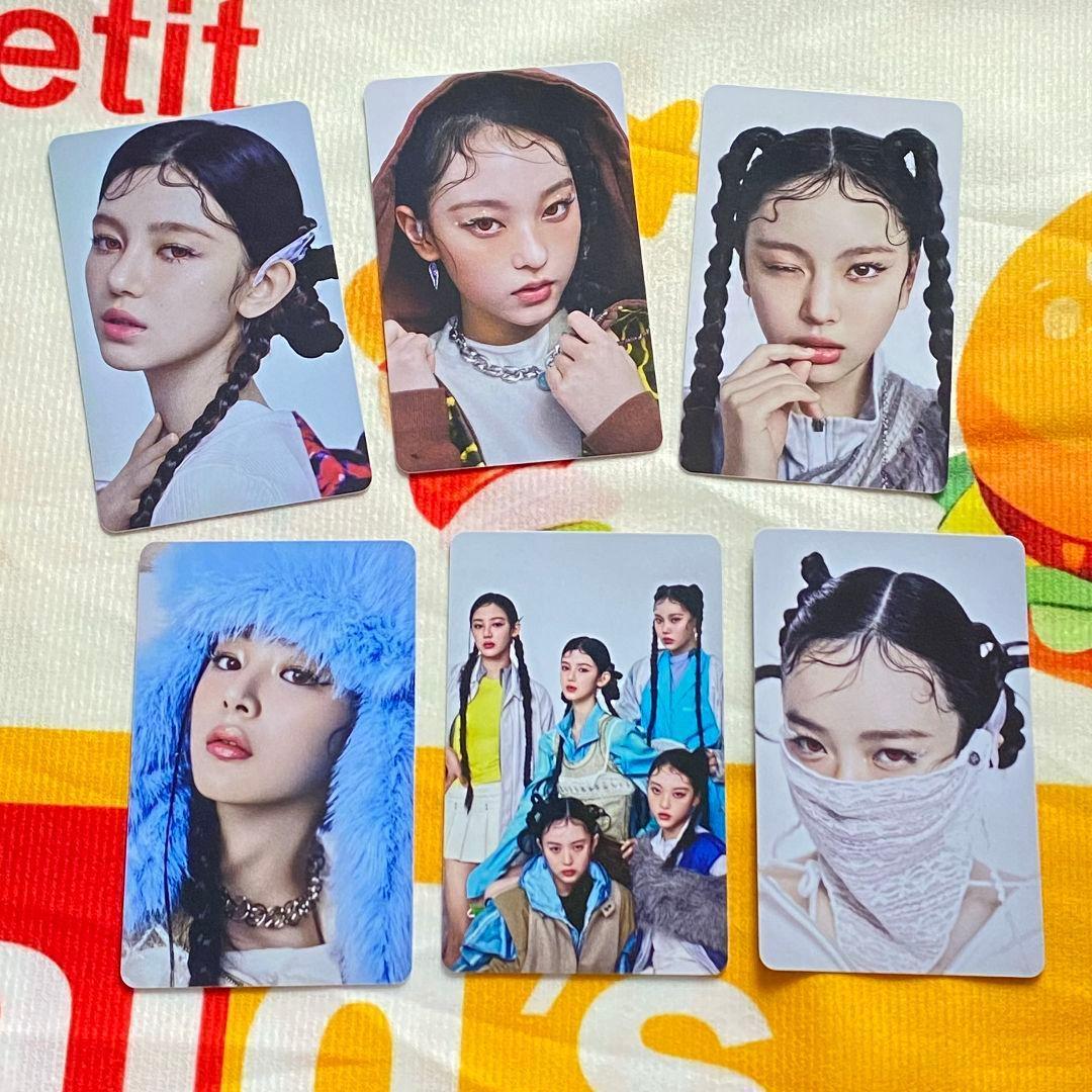 NJZ NewJeans 2025 complexcon トレカ6枚