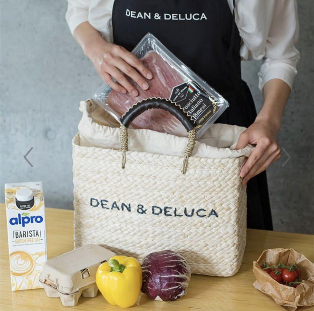 新品 DEAN&DELUCA×BEAMS COUTURE 別注 保冷カゴバッグ かごバッグ 新品 DEAN&DELUCA×BEAMS COUTURE 別注 保冷カゴバッグ かごバッグ