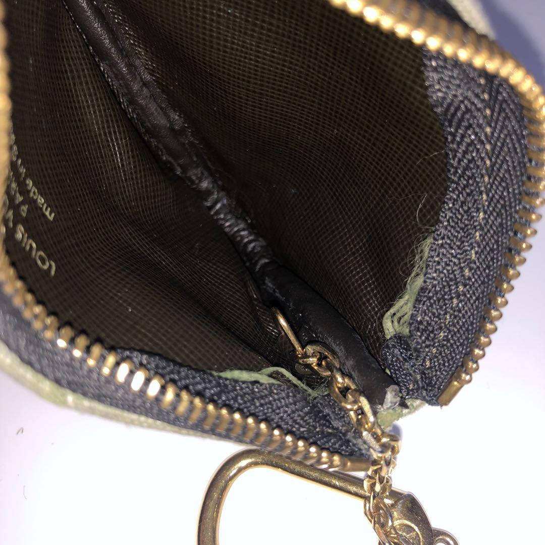 LOUIS VUITTON ヴィトン モノグラムミニラン ポシェットクレ カーキ