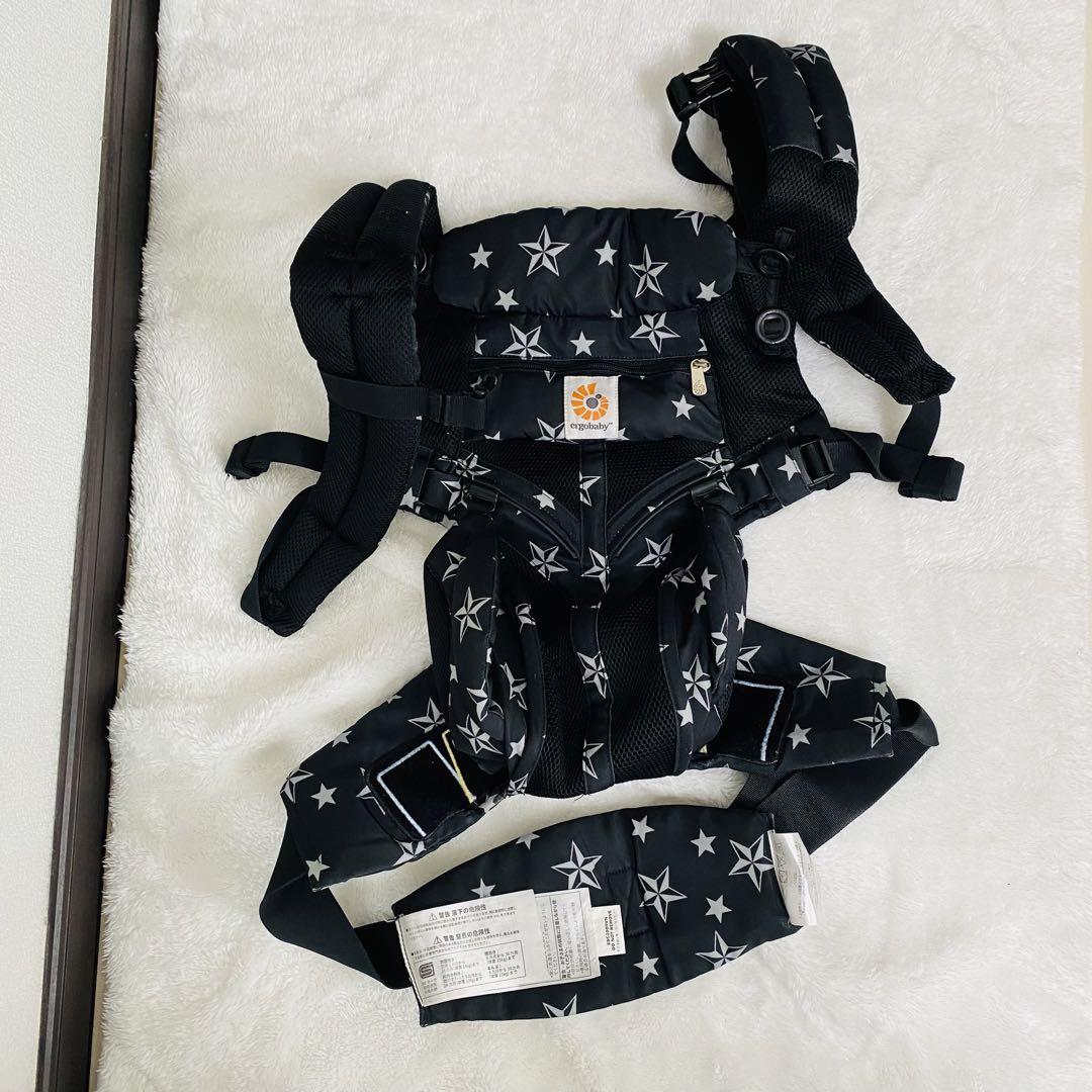 ⭐︎美品⭐︎エルゴベビー OMNI 360 ブラック・星柄