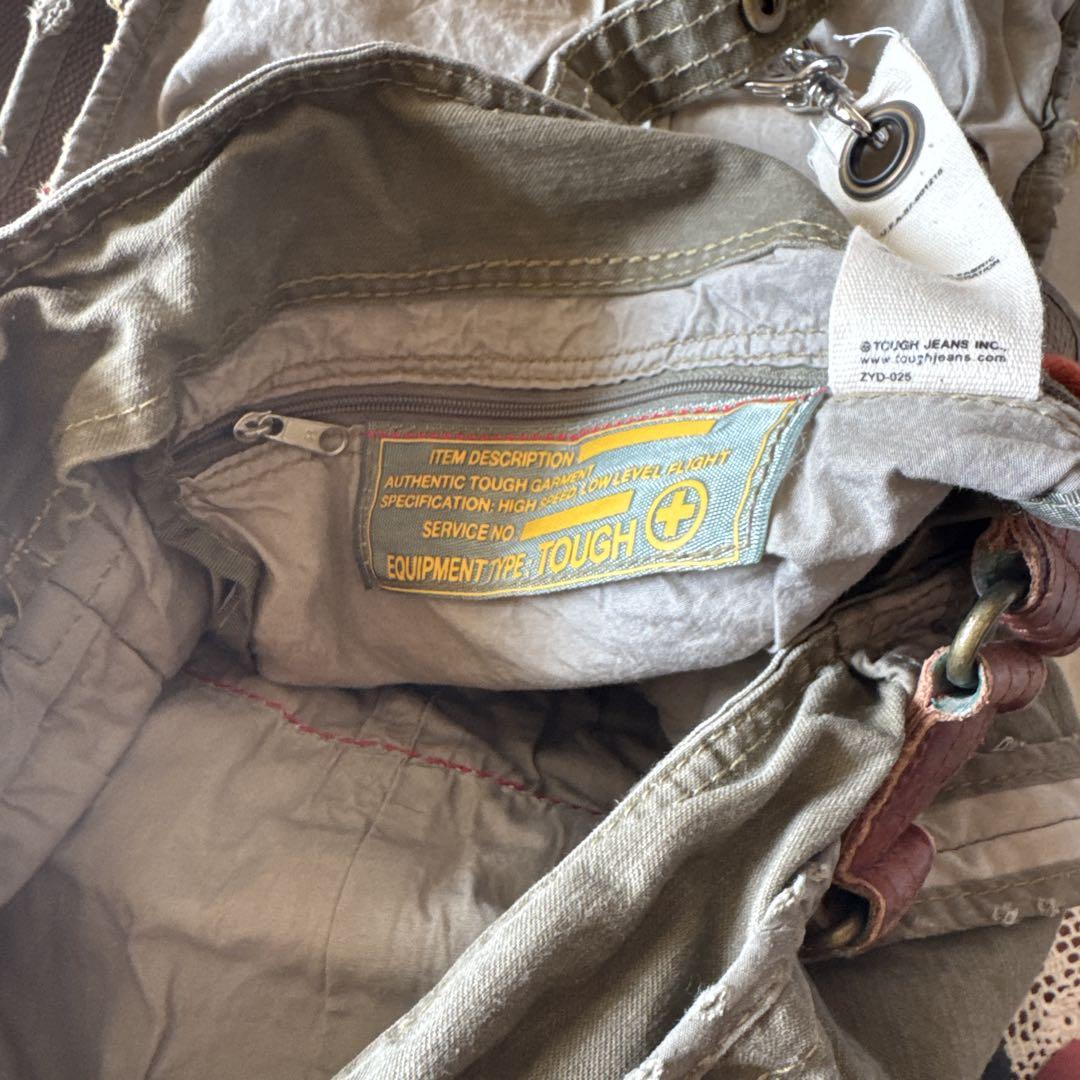 TOUGH JEANSMITH ミリタリー ショルダーバッグの通販 by