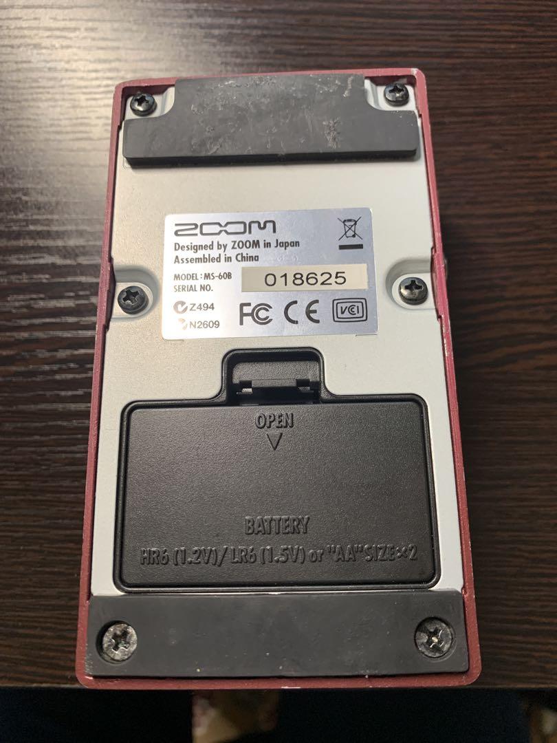 ベース ZOOM MULTI STOMP MS-60B for Bass
