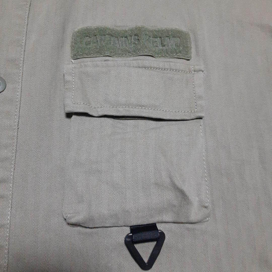 CAPTAINS HELM キャプテンズヘルム フィッシングミリタリーシャツ CAPTAINS HELM キャプテンズヘルム フィッシングミリタリーシャツ
