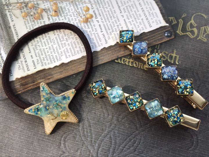 メルカリ ハンドメイド 人魚姫の髪飾り 星と海のレジンヘアゴム 0 中古や未使用のフリマ メルカリ ハンドメイド 人魚姫の髪飾り 星と海のレジンヘアゴム 0 中古や未使用のフリマ